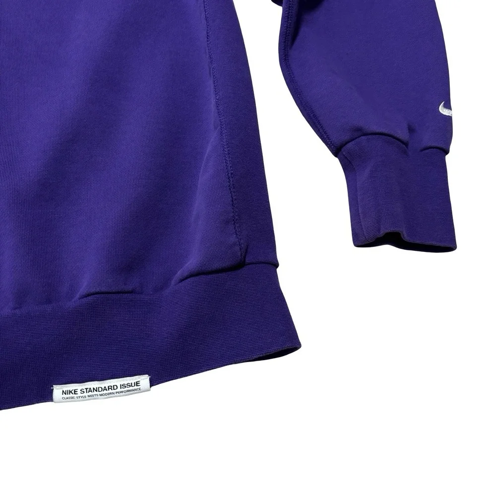Nike Basketball Men's TCU Horned Frogs Sweatshirt *Stained* Size Medium 22‎ x 26